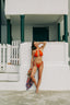 BOBBI MANDARINE - HALFTER-TOP